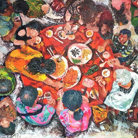 2019第12届金车油画奖】得奖作品展-美术展讯-雕塑家网-最大雕塑艺术 